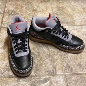 2008 Nike Air Force1AF-1Jordan Fusion3Black Cement
